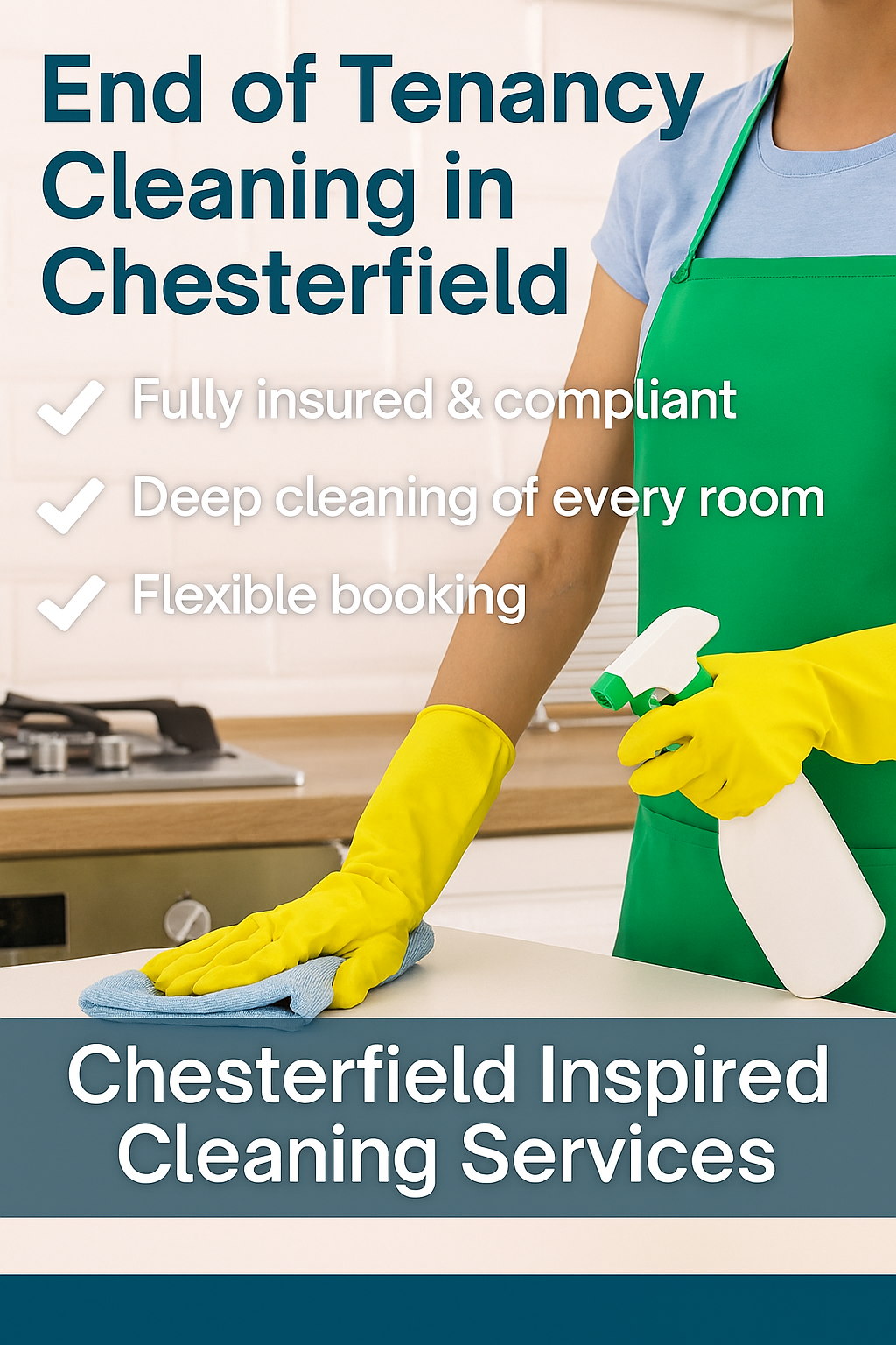 End of tenancy cleaning Chesterfield