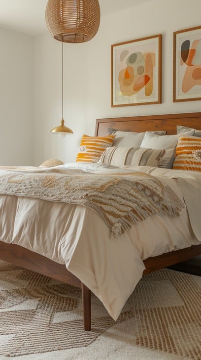 Professional Airbnb cleaning service in Chesterfield – spotless bedroom ready for guests